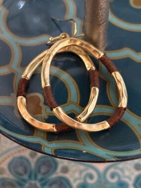 ✨ Gold Tone Hoop Earrings | Boho Chic Beauty ✨